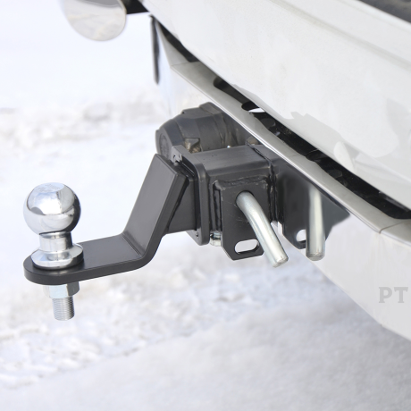 ТСУ /съемный квадрат/ с НЕРЖ накладкой TOYOTA LAND CRUISER Prado 150 2009-/ LC Prado 120 2002-2009/ LEXUS GX 460 2010-2013 купить недорого с доставкой в Рязань