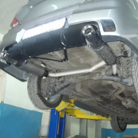 Нижнее крепление заднего бампера "EVO" для Mitsubishi Lancer IX (2003-2009) купить недорого с доставкой в Рязань