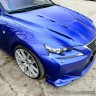 Клыки (накладки) переднего бампера "F-Sport" для Lexus IS III (2013-2016) купить недорого с доставкой в Рязань