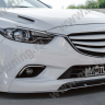 Сплиттер переднего бампера под клыки № 1 "SkyActivSport" для Mazda 6 (2013-н.в.) купить недорого с доставкой в Рязань