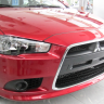 Воздуховоды радиатора в передний бампер (Цельные) для Mitsubishi Lancer X (2010-2016) купить недорого с доставкой в Рязань