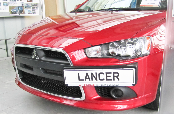 Воздуховоды радиатора в передний бампер (Цельные) для Mitsubishi Lancer X (2010-2016) купить недорого с доставкой в Рязань