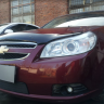 Защита радиатора "Standart" Chevrolet Epica (2006-2013) чёрная купить недорого с доставкой в Рязань