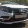 накладка на передний бампер "птичка" для l@da XR@Y купить недорого с доставкой в Рязань