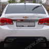 Диффузор заднего бампера var №2 (текстурный пластик) для Chevrolet Cruze (2008-2012) купить недорого с доставкой в Рязань