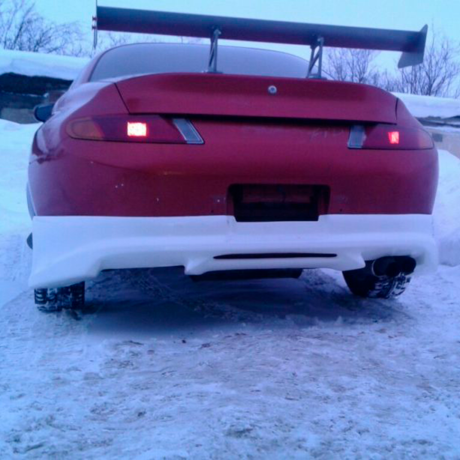 Накладка на задний бампер "Veilsaid"для Mitsubishi FTO купить недорого с доставкой в Рязань
