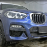 Защита радиатора "Standart" BMW X3 (2017-2021) чёрная купить недорого с доставкой в Рязань
